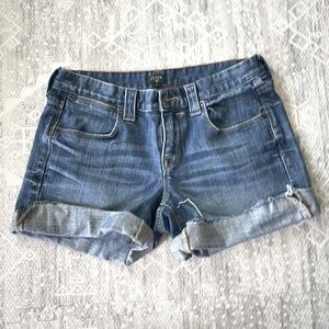 COPY - J. Crew stretch cutoff denim shorts size 2